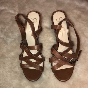 Jessica Simpson wedge heels